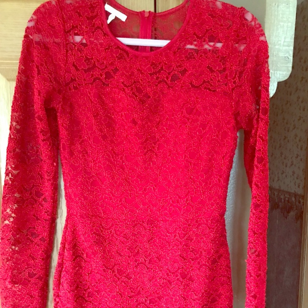 Lovely, red, Maurices dress.
